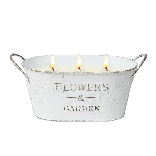 IRON CANDLE CONTAINER (COLOR)